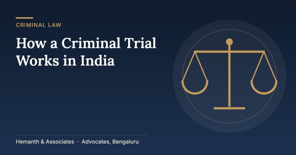 Scales of justice for criminal trial in India
